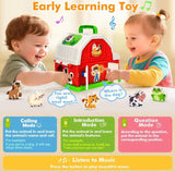 Little Fat Hugs Musical Farm Animal Learning Barn