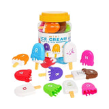 The Kiddie Concept Ice Cream Alphabet Matching Toy