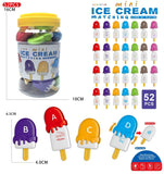 The Kiddie Concept Ice Cream Alphabet Matching Toy