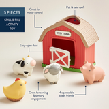 Itzy Ritzy Play Spill and Fill Activity Toy - Barn