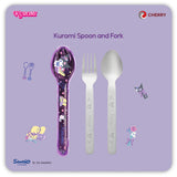 Sanrio Charcaters & CHERRY Stainless Spoon and Fork Set