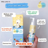 Lamoon Organic Baby Milky Lotion 0+ 150ml