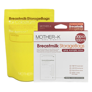 Mother-K Breastmilk Storage Bags 100ml 30s