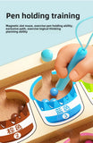 The Kiddie Concept Magnetic Color and Number Ball Maze