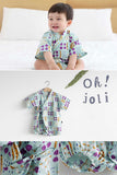 Borny Kimono Tie-Side Onesies