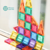 Mimmo and Me Mini Magnetic Tiles 32-Pieces