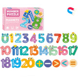 The Kiddie Concept Educational Puzzle Magnets