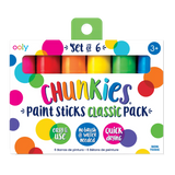Ooly Chunkies Paint Sticks (Set of 6)