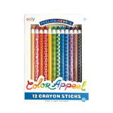Ooly Color Appeel Crayon Sticks (Set of 12)
