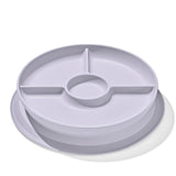 OXO Tot Stick And Stay Suction Divided Plate
