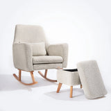 Tutti Bambini Oscar Luxe Rocking Chair and Footstool