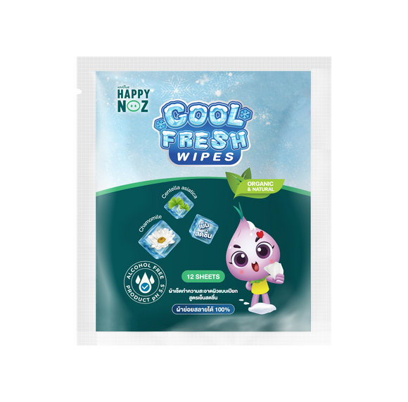 Happy Noz Cool Fresh Wipes