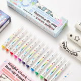 Flower Monaco Height Chart Roll-Up Painting