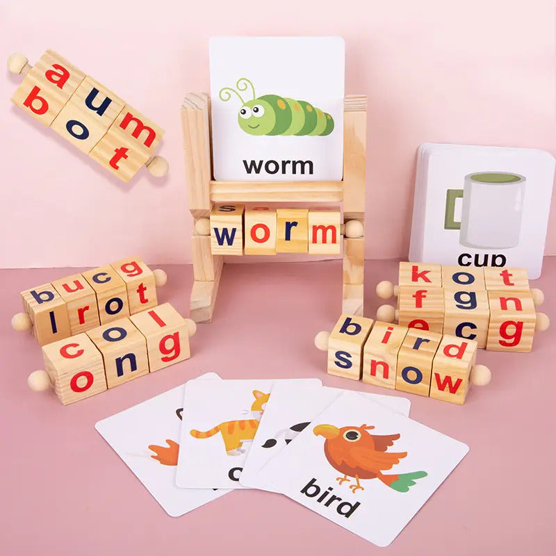 Story Reading Block The Kiddie Concept Reading and Spelling Blocks – Baby Hub Philippines