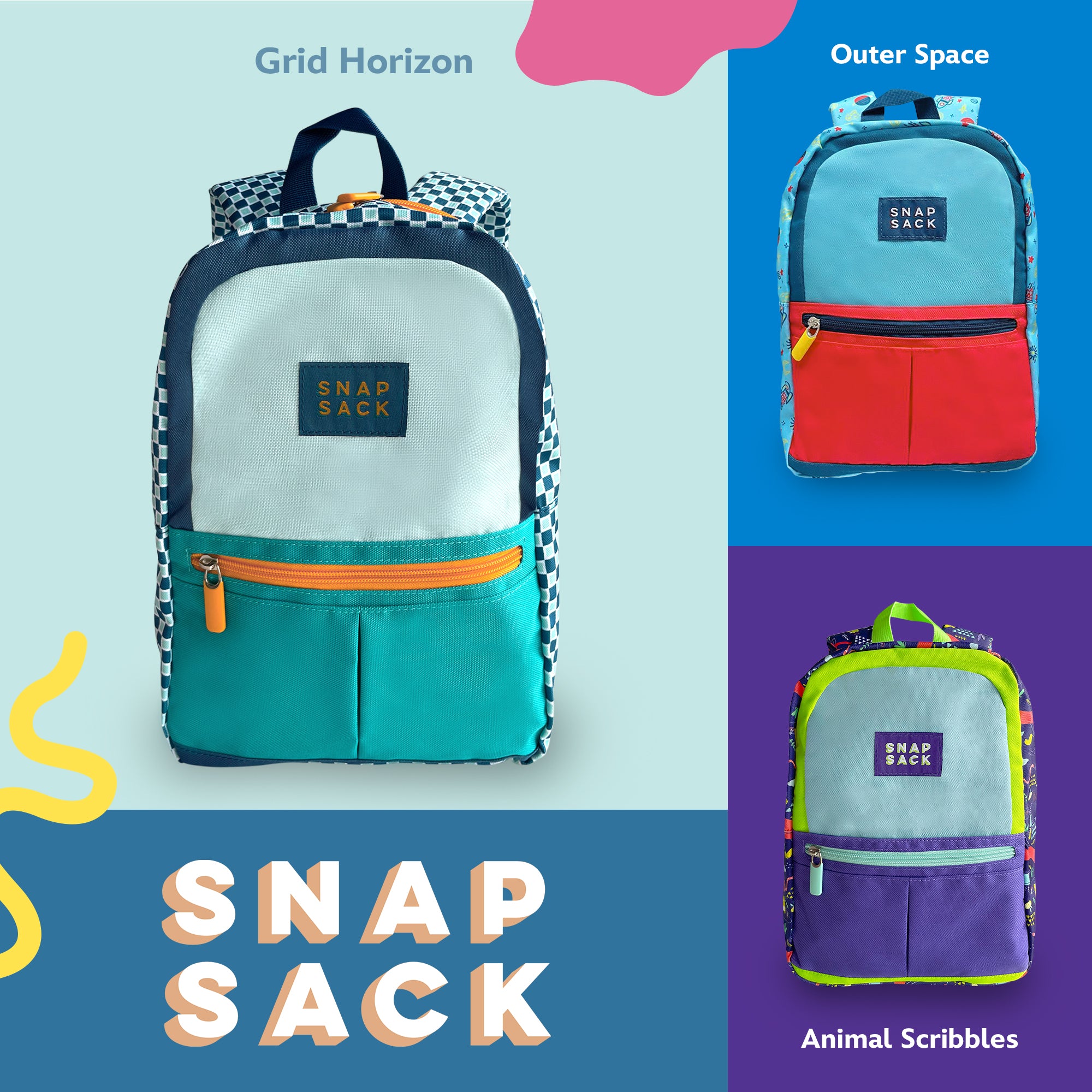 Snap Pack Backpack SnapSack Kids Backpack – Baby Hub Philippines