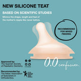 Suavinex Zero Zero Silicone Teat 2-Pack