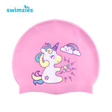 Swimzies Kids 100% Silicone Swim Caps