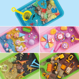 The Kiddie Concept Play Sand Sensory Bin