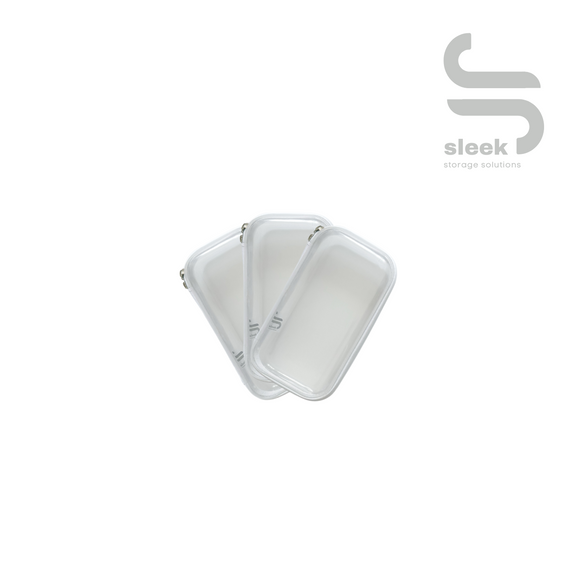 Sleek Storage Solutions 3-Pack Small Bins
