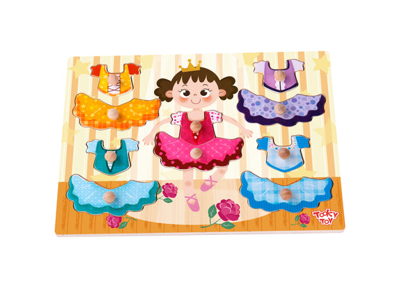 [BODEGA SALE] Tooky Toy Dress Knob Puzzle