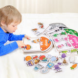 The Kiddie Concept Color Sorting Busy Book