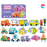 The Kiddie Concept Educational Puzzle Magnets