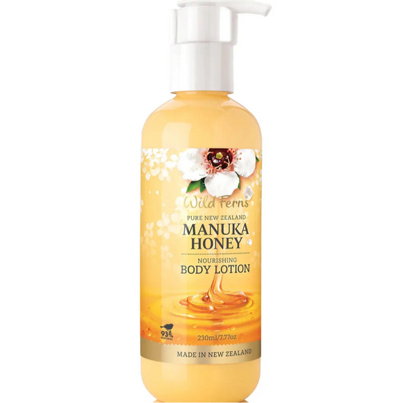 Wild Ferns Manuka Honey Nourishing Body Lotion 230ml