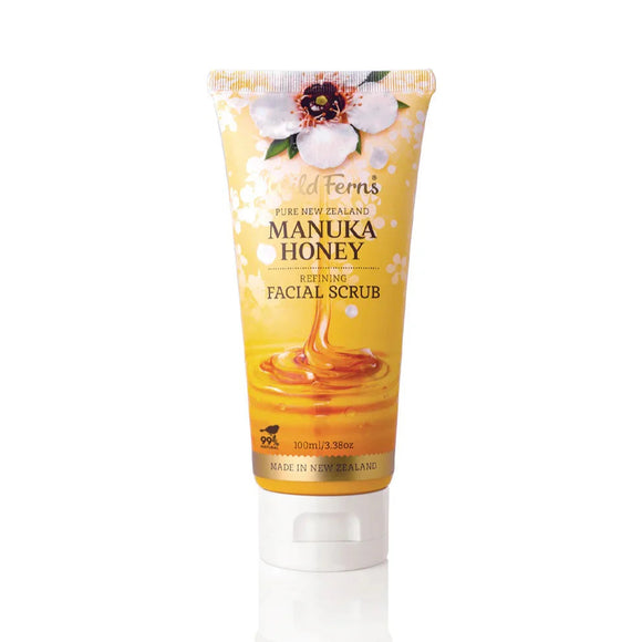 Wild Ferns Manuka Honey Refining Facial Scrub 100ml