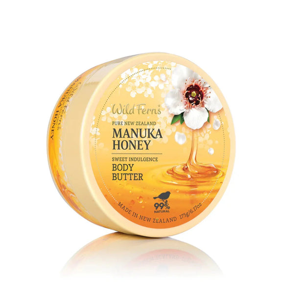 Wild Ferns Manuka Honey Sweet Indulgent Body Butter 175g