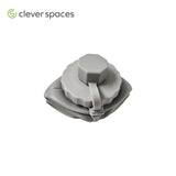 Clever Spaces Silicone Foldable Travel Bottle
