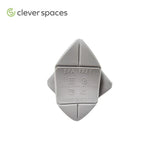 Clever Spaces Silicone Foldable Travel Bottle