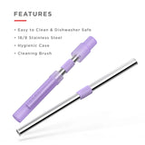 ZOKU Stainless Steel Jumbo Pocket Straw