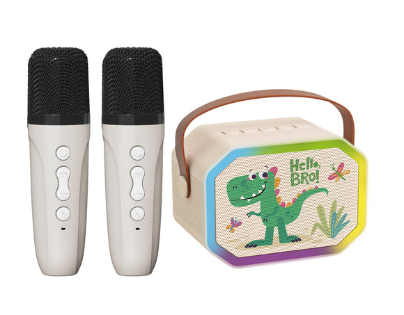 Little Fat Hugs Double Mic Karaoke Speaker