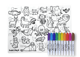Doodle & Play Reusable Coloring Mats
