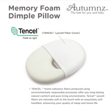 Autumnz Memory Foam Pillow with Tencel Cover