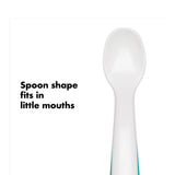OXO Tot On-The-Go Plastic Fork And Spoon Set With Carrying Case