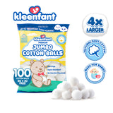 Kleenfant Premium Jumbo Cotton Balls 100's
