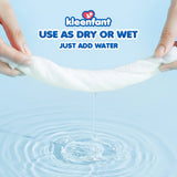 Kleenfant Premium Dry Cotton Wipes 68 Sheets