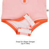 Zoocchini UP50+ Girls Ribbed Swimsuit