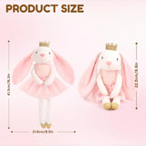 Mikee Fluffie "Sofie the Bunny Princess" Plush Doll 16"