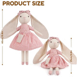 Mikee Fluffie "Tilly the Bunny" Plush Doll 16"