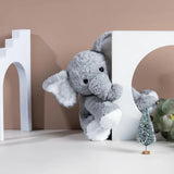Mikee Fluffie "Snuggle the Elephant" Plush Doll 12"