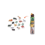 Bioplastic Mini Animals Tube Set