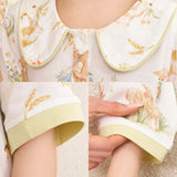 Ann & Dan Bamboo Pajama Set (Butterflies & Little Lambs)