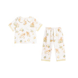 Ann & Dan Bamboo Pajama Set (Butterflies & Little Lambs)