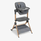 Kikkaboo Sleat Me 2-in-1 Bedside Crib & High Chair