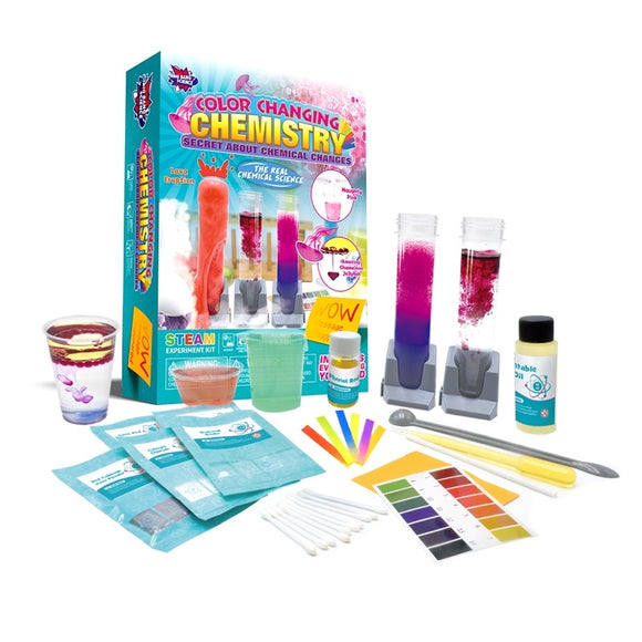 Spark Toys STEAM Experiment Kit: Coloring Changing Chemistry