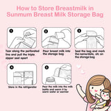 SUNMUM Breastmilk Storage Bags 20s