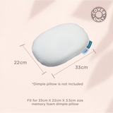 Autumnz Extra Tencel Cover for Memory Foam Pillow