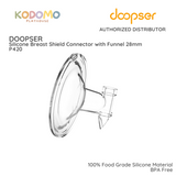 Doopser Silicone Breast Shield Connector with Funnel